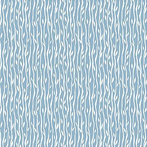 Tricoline Bambu Azul, 100% Algodão, Unid. 50cm x 1,50mt