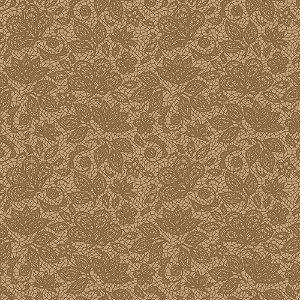 Tricoline Renda Café com Leite, 100% Algodão, Unid. 50cm x 1,50mt