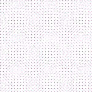 Tricoline Estampado Mini Poá Rosa Bebê, 100% Algodão, Unid. 50cm x 1,50mt