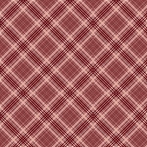 Tricoline Digital Red Plaid, 100% Algodão, Unid. 50cm x 1,50mt