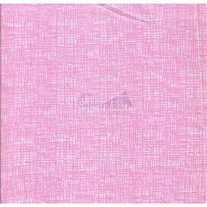 Tricoline Textura Efeito (Rosa Chiclete), 100% Algodão, Unid. 50cm x 1,50mt