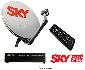 Sky Pré-Pago Flex Hd - Kit Completo