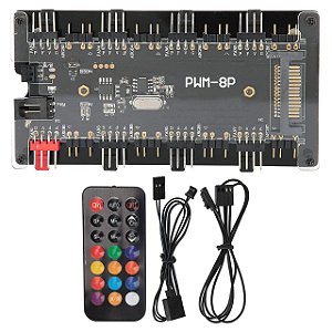 Controlador de Led ARGB 5v 3 Pinos + Controlador Pwm 4 Pinos