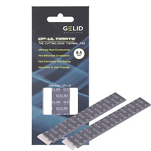 2 Thermal Pad Gelid Gp-ultimate 120mm X 20mm X 0.5mm 15 W/mk