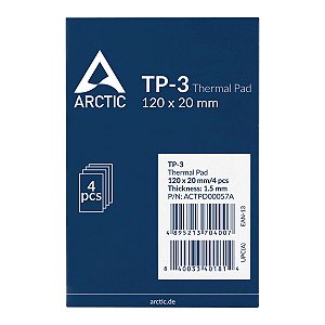 4 Thermal Pad ARCTIC TP-3 120mm x 20mm x 1.5mm - ACTPD00057A