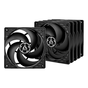 Kit 5x Cooler FAN ARCTIC P12 120mm Preto, ACFAN00135A