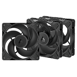 Kit 3x Cooler FAN ARCTIC P14 Pro Reverse 140mm Preto, ACFAN00330A