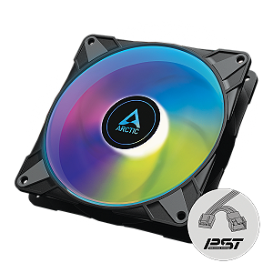 Cooler FAN ARCTIC P14 PWM PST A-RGB 140mm Preto, ACFAN00239A
