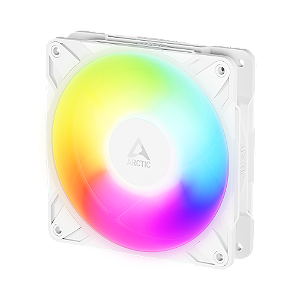 Cooler FAN ARCTIC P12 Pro Reverse A-RGB 120mm Branco, ACFAN00325A