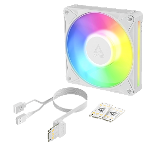 Cooler FAN ARCTIC BioniX P12 A-RGB 120mm Branco, ACFAN00336A
