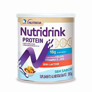 Nutridrink Protein Sem Sabor Lata 350g