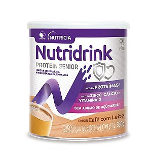 Nutridrink Protein Senior 380g Sabor Café com Leite - Danone