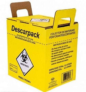 Caixa coletora 7 litros - Descarpack