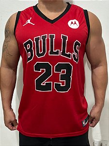 CAMISAS REGATAS NBA  CHICAGO BULLS VERMELHA BASQUETE BALL TECIDO DRIFIT