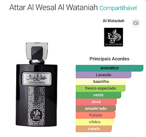 PERFUME MASCULINO ATTAR AL WESAL 100 ML