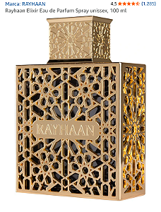 Rayhaan Elixir 100 ML Perfume Unissex