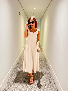 VESTIDO MIDI EVASÊ SMR ANZANELLO