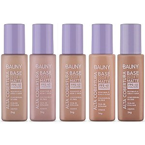 BAUNY BASE ALTA COBERTURA SOFT MATTE 30G