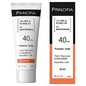 PRINCIPIA PROTETOR SOLAR FACIAL FPS40 PS-01 40ML