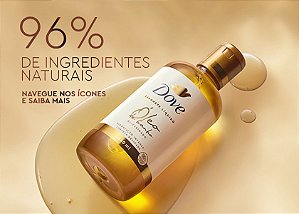 SABONETE LIQUIDO DOVE OLEO DE BANHO 240ML