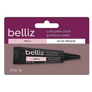 COLA PARA CILIOS POSTICOS BELLIZ 7G PRETA