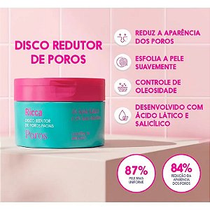 RICCA DISCO REDUTOR DE POROS FACIAL