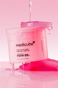 MEDICUBE PORE PAD PINK COLLAGEN TONING GEL TONER 120ML