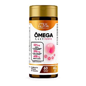 Ômega 3 Femme Mix Nutri 60 Capsulas