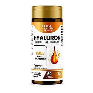 Ácido Hialurônico Anti Rugas Mix Nutri Hyaluron 60 Cápsulas
