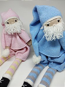 Papai Noel Grande em Crochê