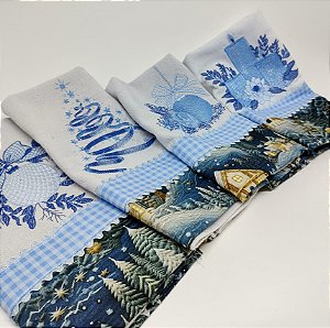 Panos de Prato de Natal Luxo