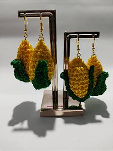 Semi Jóias de Crochê - Brinco Coleção Junina