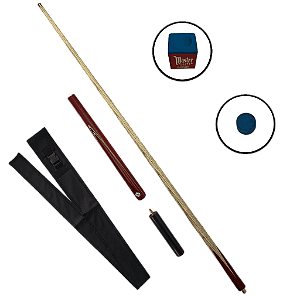 Taco de Sinuca 3/4 Ash com Sola de 11 mm e Extensor