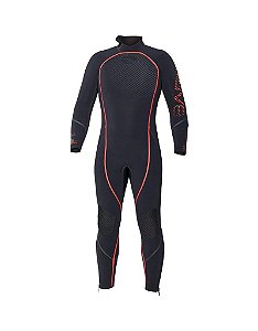 Roupa De Mergulho Profissional Reactive Masculina 3mm Bare