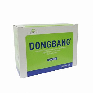 Agulhas para acupuntura Dong Bang - cx c/ 1000un