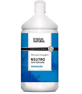 Óleo de Massagem D'agua Natural Neutro | 1 Litro