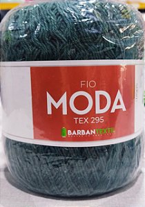 Fio Moda Tex 295 Barbantextil 500 metros Cor Verde Escuro