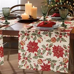 Trilho de Mesa Celebra 45x160cm Natal 106- Döhler