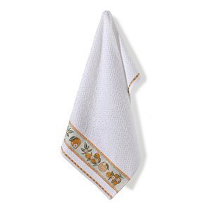 Pano de Copa Felpudo Jacquard Vida IV Liso Barrado Limões - Dohler