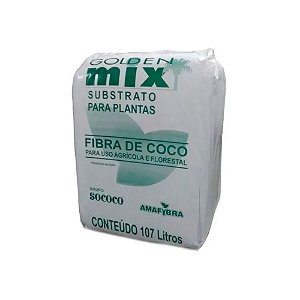 Substrato - Fibra de Coco - Golden Mix - 107L