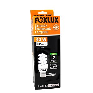 Lâmpada Fluorescente Foxlux - 127V