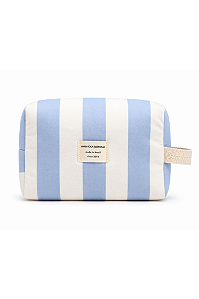 Necessaire acolchoada Listra Azul Anna Kock Sleepwear