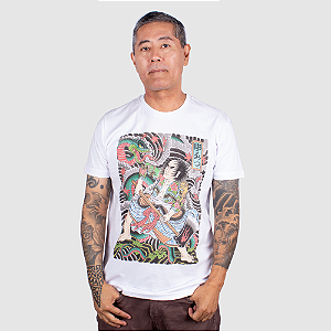 Camiseta Christian Arae Wada Heita Tanenaga Branca.