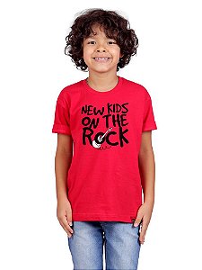 Camiseta Infantil New Kids Vermelha