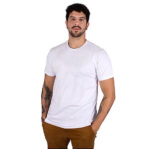 Camiseta Básica Branca.