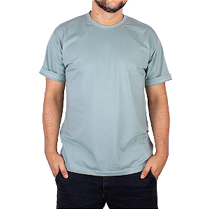 Camiseta Básica Verde Seixo.