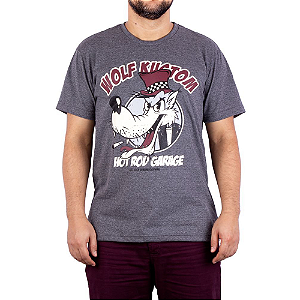 Camiseta Wolf Custom Grafite.