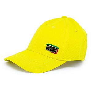 Boné Brasil Amarelo