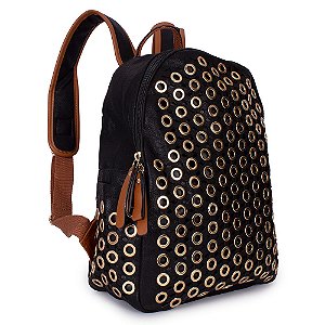 Mochila Com Taxas Preta