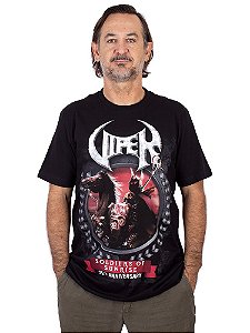 Camiseta Viper Soldiers Preta Oficial